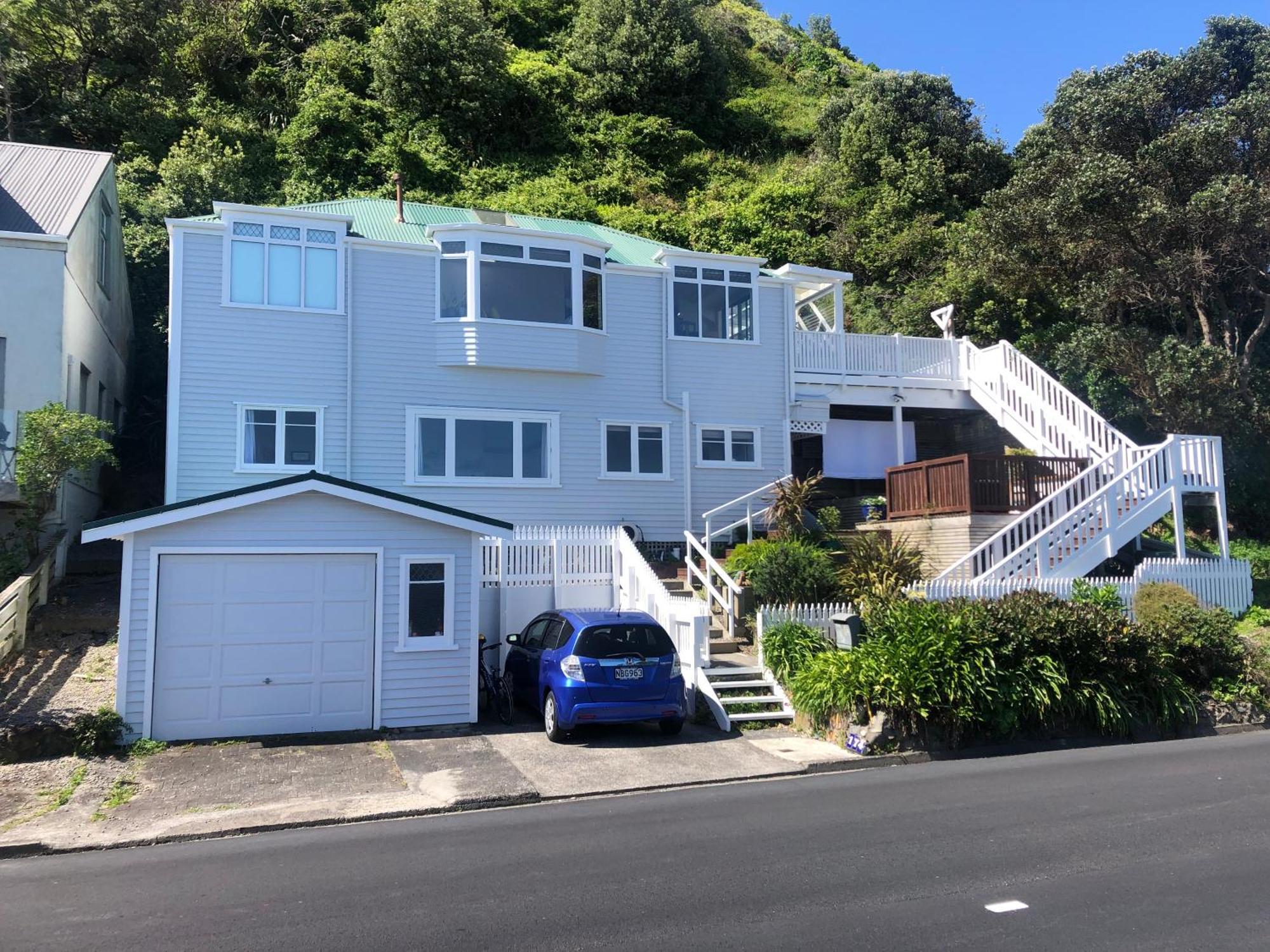 Seafront Haven In Island Bay With Deck, Outdoor Bath, And Parking Leilighet Wellington Eksteriør bilde